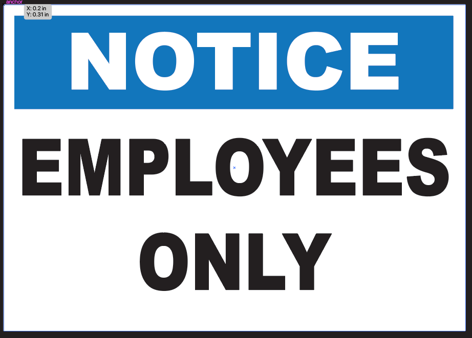 Notice: Employees Only