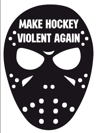 Make Hockey Violent Again - Cut Decal