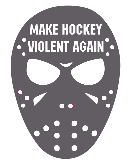 Make Hockey Violent Again - Cut Decal