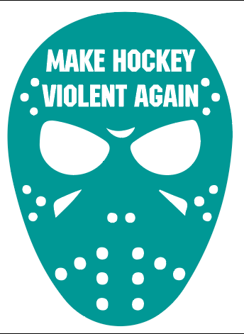 Make Hockey Violent Again - Cut Decal