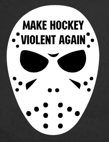 Make Hockey Violent Again - Cut Decal